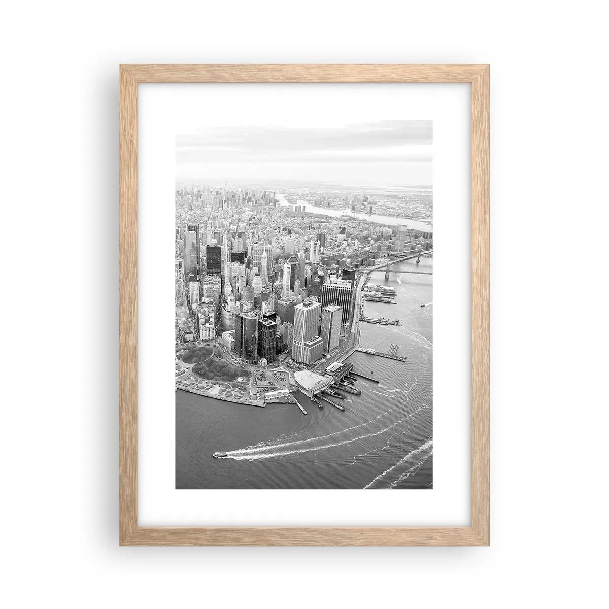 Poszter világos tölgy keretben - Hogy ne szeretném? - 30x40 cm