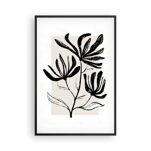 Poszter fehér keretben - Vázlat egy herbáriumhoz - 61x91 cm