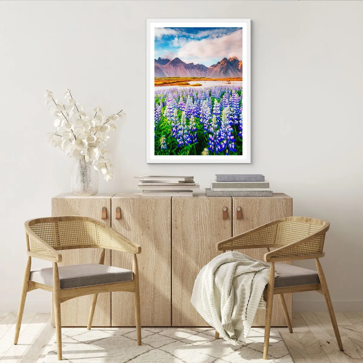 Poszter fekete keretben - Erő és szigorúság a szelídség mellett - 61x91 cm