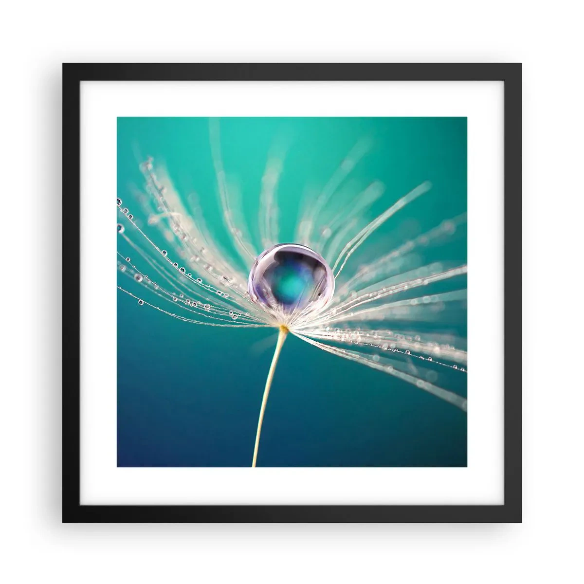 Poszter fehér keretben - Misztikus pillanat - 40x40 cm