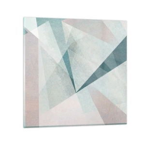 Üveg kép - Nyugodtan, de dinamikusan - 40x40 cm