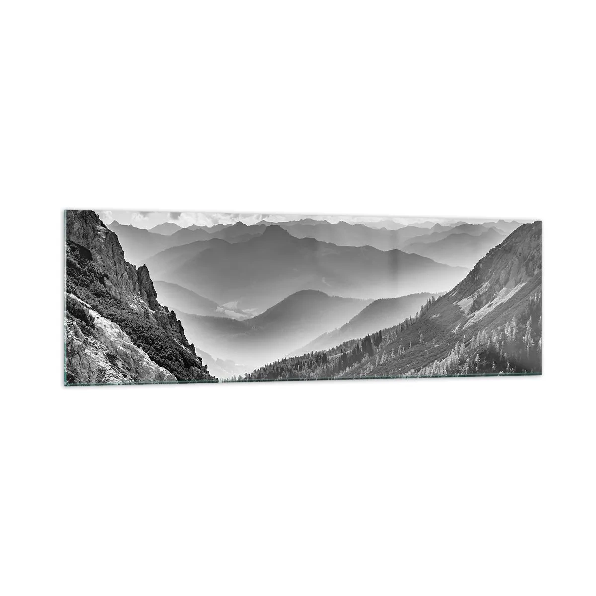 Üveg kép - Egészen a horizontig - 160x50 cm