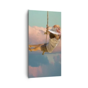 Vászonkép - Szórakozás a fellegekben - 65x120 cm