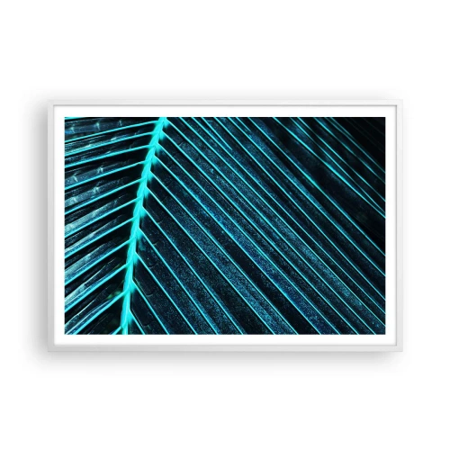 Poszter fekete keretben - A zöld textúrája - 100x70 cm