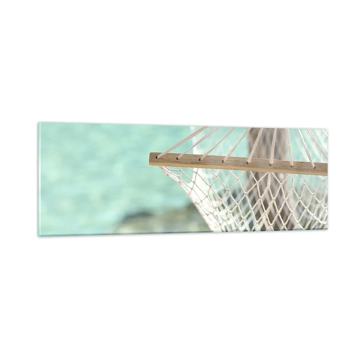 Üveg kép - Itt az ideje a pihenésnek - 90x30 cm