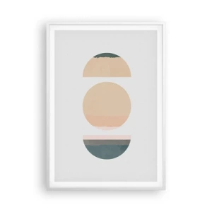 Poszter fekete keretben - Kerékről kerékre - 70x100 cm