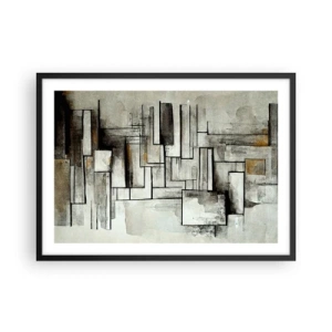 Poszter fehér keretben - Az egyszerűség ereje - 70x50 cm