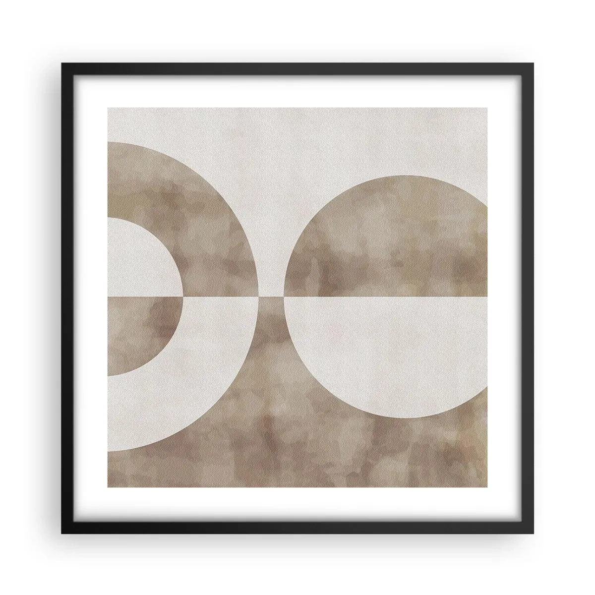 Poszter fehér keretben - Hasonlóságok és különbségek - 50x50 cm