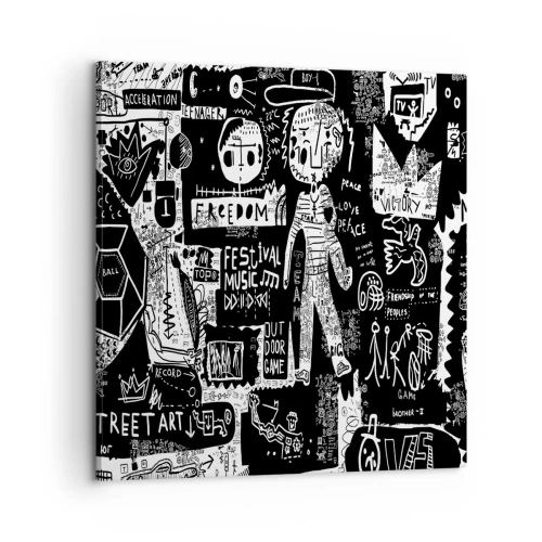 Vászonkép - A szellemi fiatalság törvényei és örömei - 60x60 cm