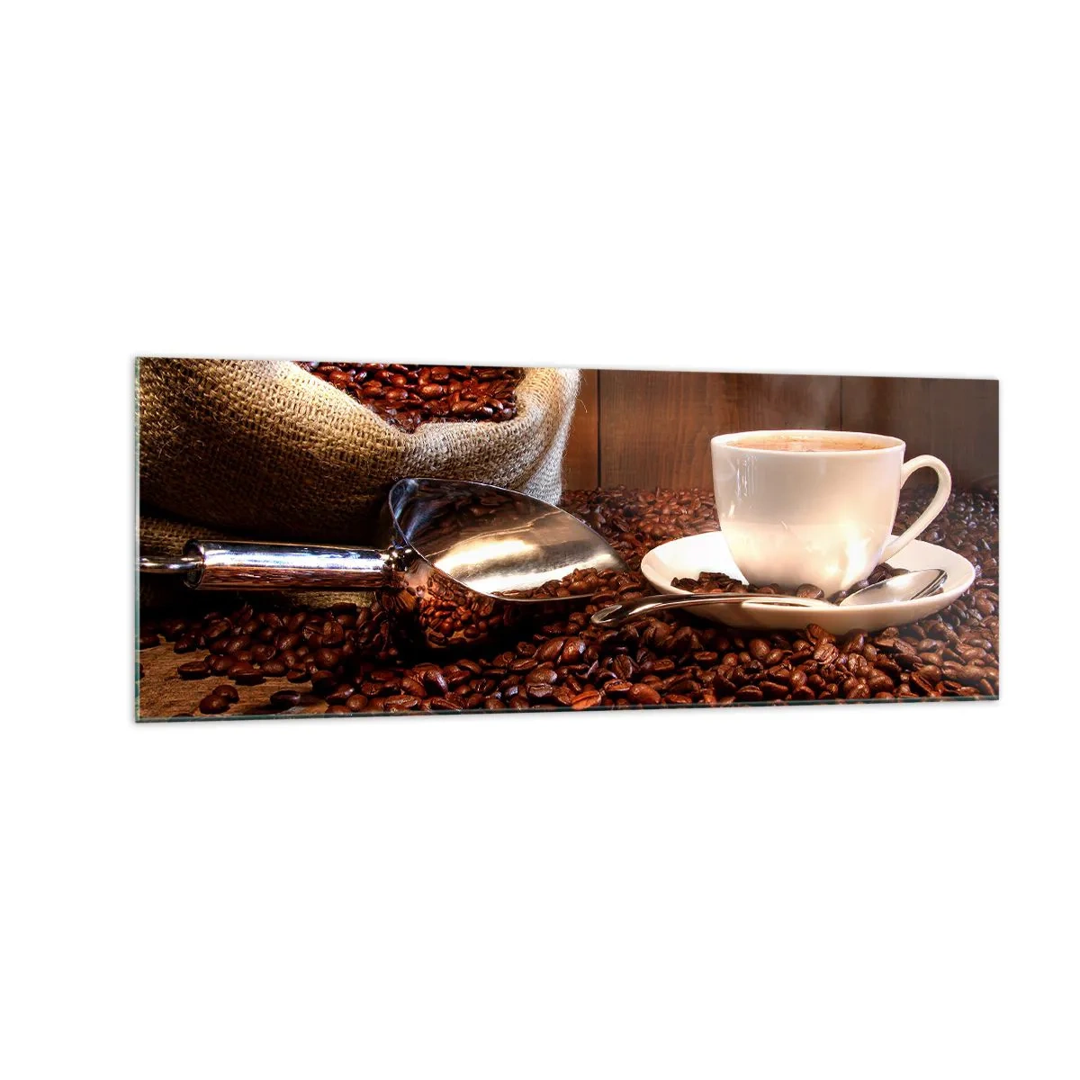 Üveg kép - Érzed ezt az illatot? - 140x50 cm