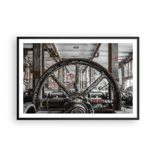 Poszter fehér keretben - A gyár titkos élete - 91x61 cm