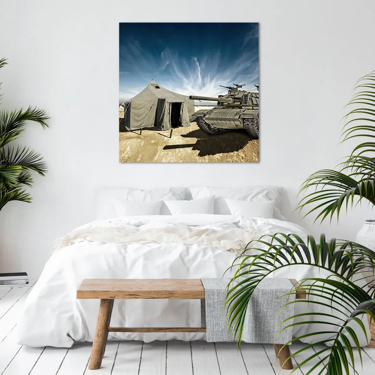 Vászonkép - Katonai álom - 60x60 cm