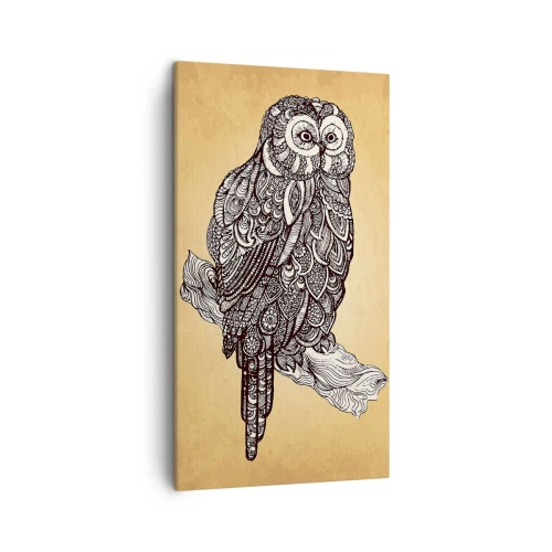 Vászonkép - A bölcsesség bonyolult díszei - 45x80 cm