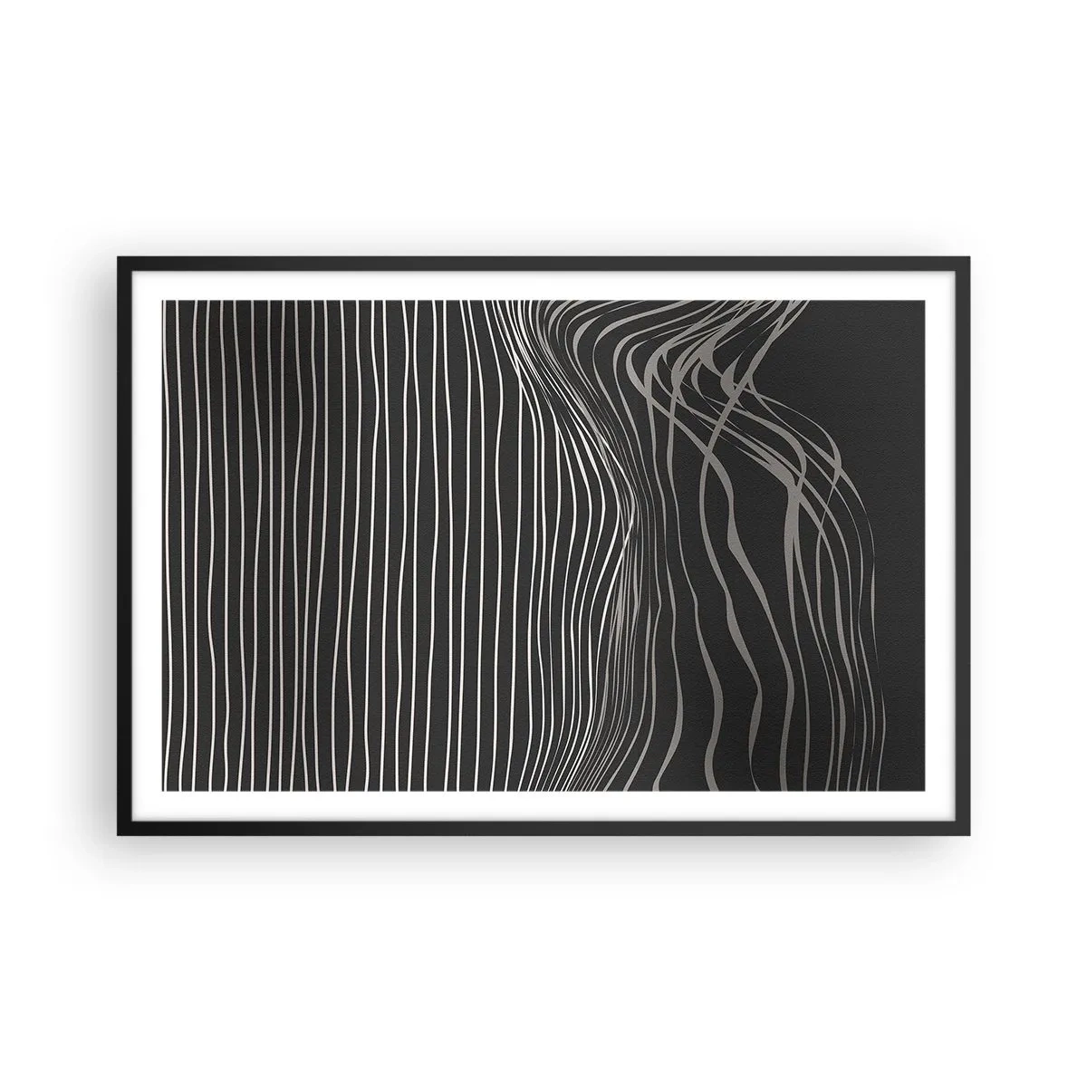 Poszter fehér keretben - Ritmus és akcentus - 91x61 cm