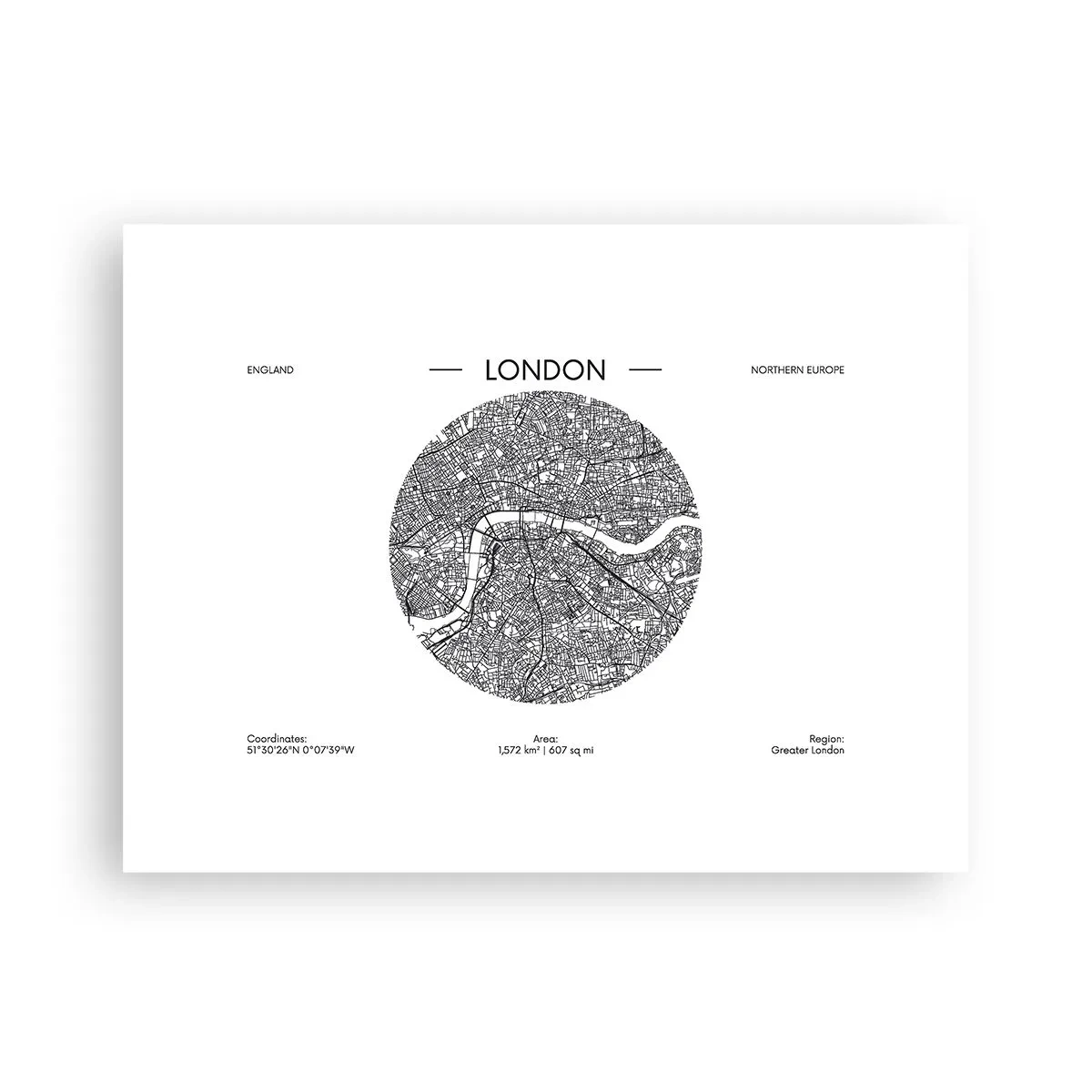 Poszter - London anatómiája - 40x30 cm