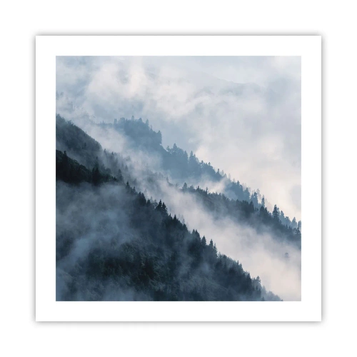 Poszter - A hegyek misztikája - 50x50 cm