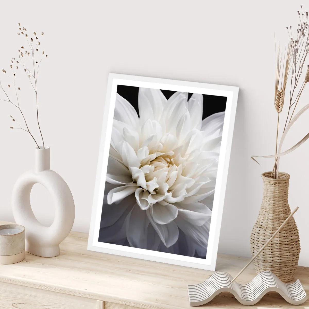 Poszter fekete keretben - Menyasszony reggele - 40x50 cm