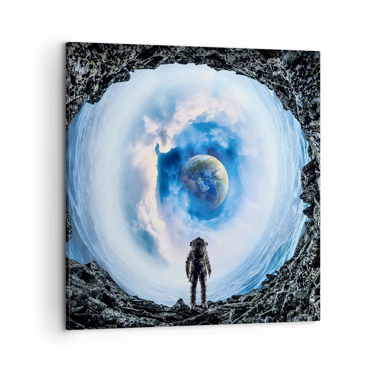 Vászonkép - Nincs messze otthontól - 50x50 cm