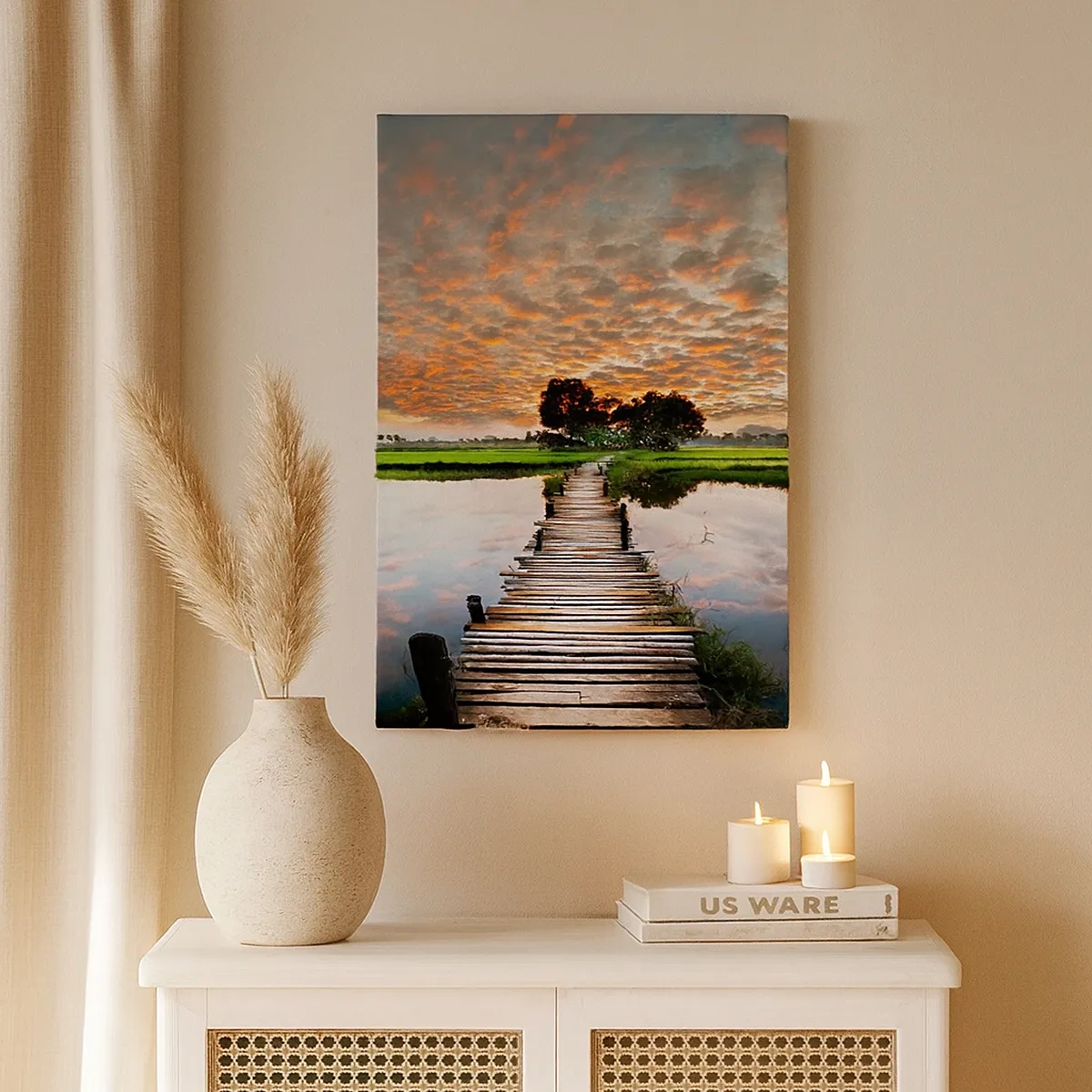 Vászonkép - Nyújtsd ki a karjaidat - lélegezz  - 50x70 cm