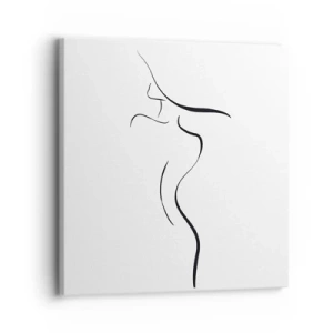 Vászonkép - Megfoghatatlan, mint egy hullám - 30x30 cm