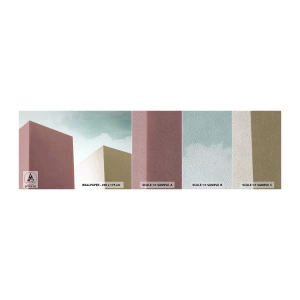 Fotótapéta Minta Premium Sand - Egy napsütéses nyár geometriája - Épületek, Építészet, Háromdimenziós - 100x30 cm