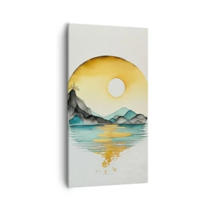 Vászonkép - A szépség körforgásában - 55x100 cm