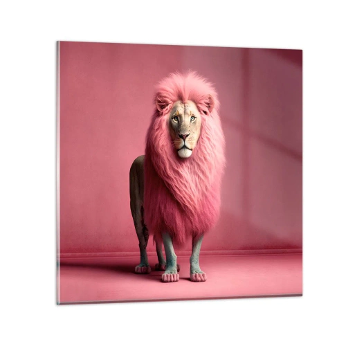 Üveg kép - És már nem félsz - 70x70 cm