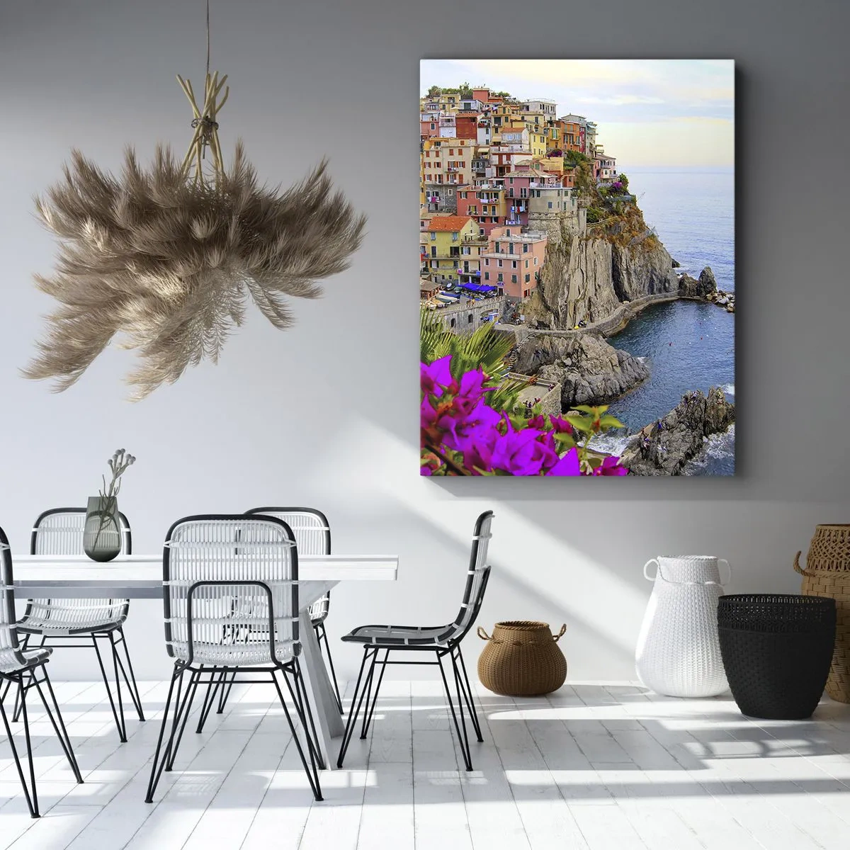 Vászonkép - Nevető város - 50x70 cm