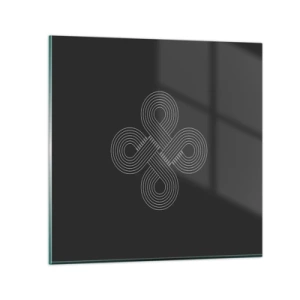 Üveg kép - Kelta szellemben - 60x60 cm