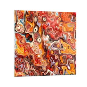 Üveg kép - Hogyha a diók a mézben olvadnának - 60x60 cm