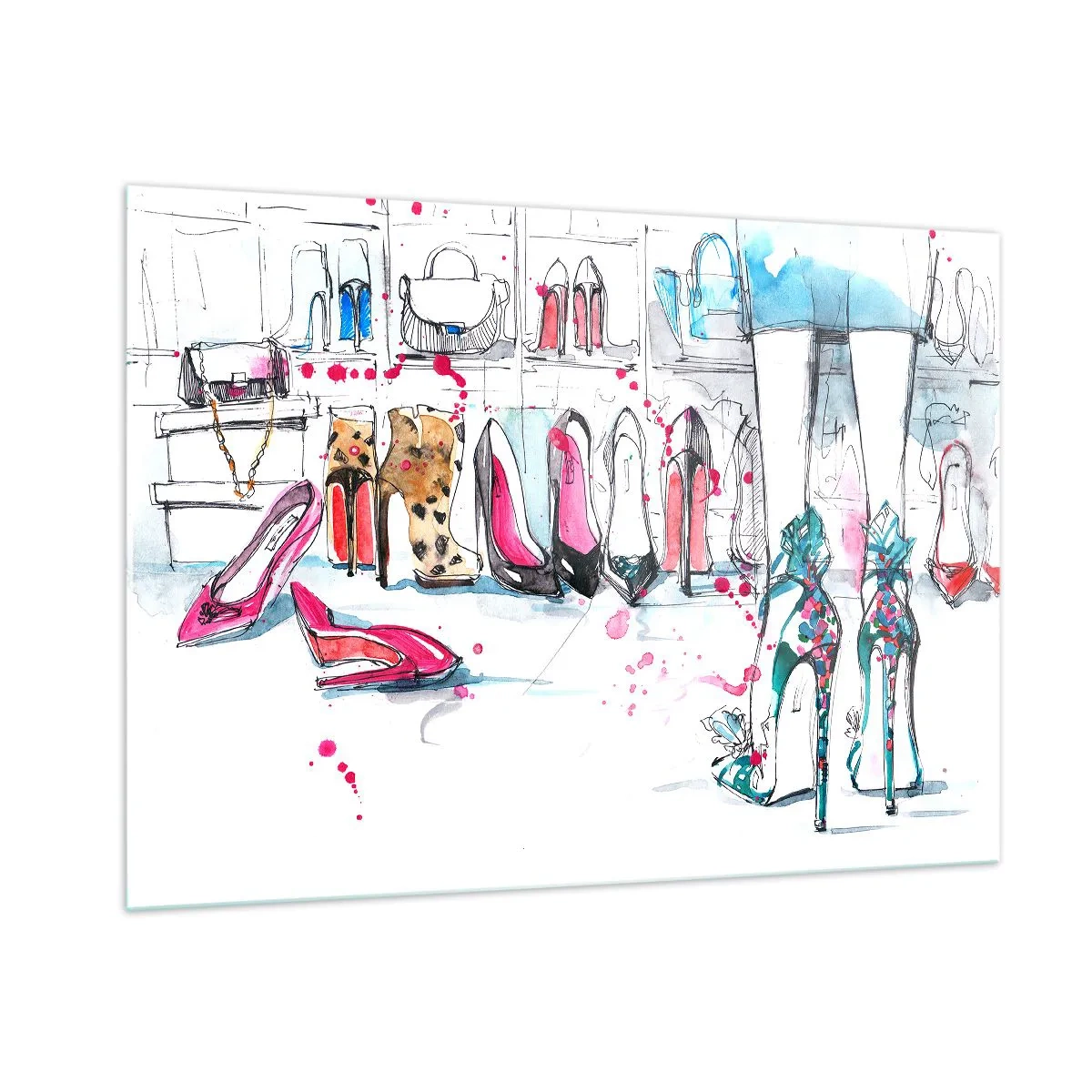 Üveg kép - Szezám, tárulj! - 100x70 cm