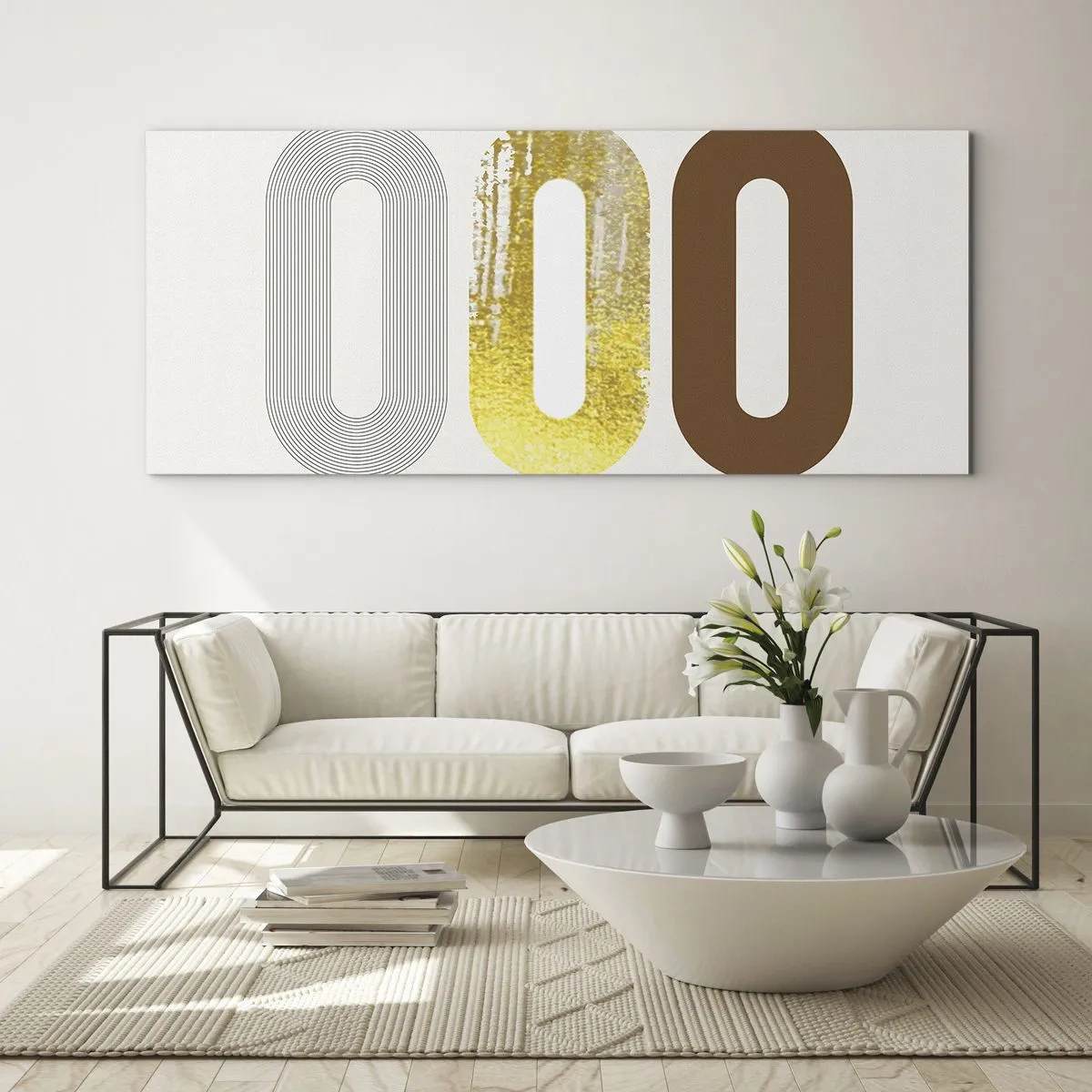 Üveg kép - Óóó! - 90x30 cm