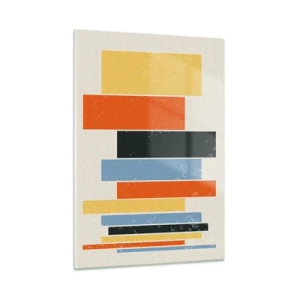 Üveg kép - Zenei felvétel - 50x70 cm