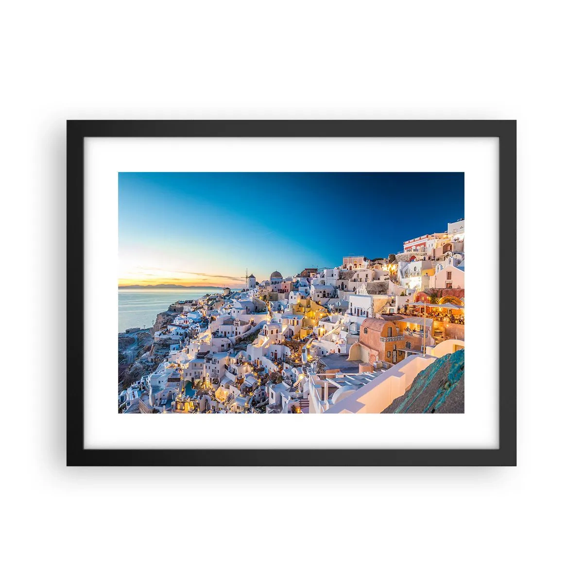 Poszter fehér keretben - A görögség lényege - 40x30 cm