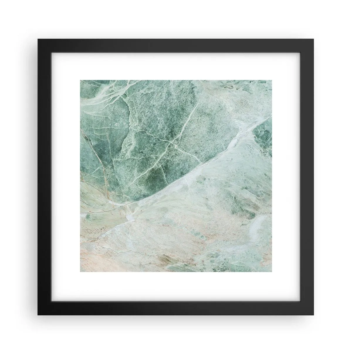 Poszter fehér keretben - A kő nemes hűvössége - 30x30 cm