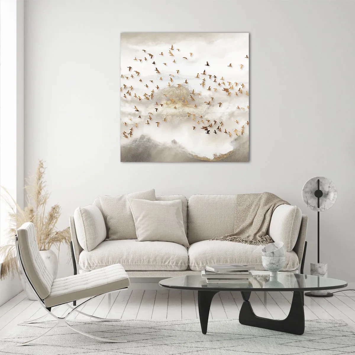 Üveg kép - Itt az idő... - 60x60 cm