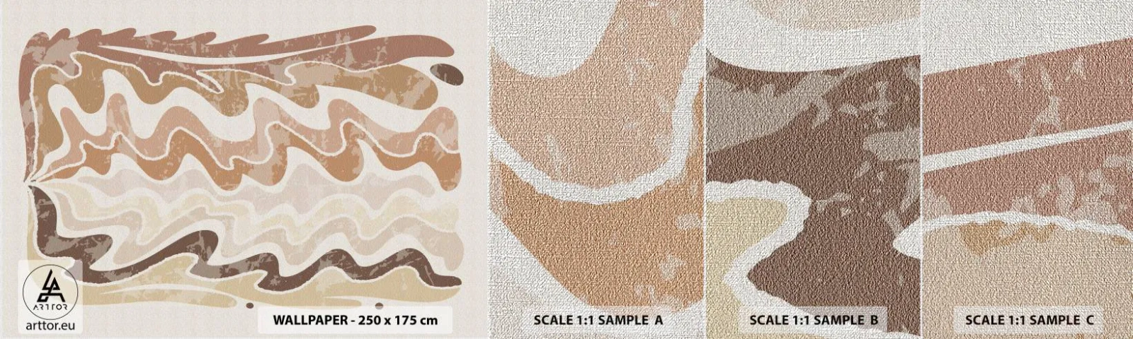 Fotótapéta Minta Premium Canvas - Jó energia - jó érzelmek - Idős, Boho, Darab - 100x30 cm