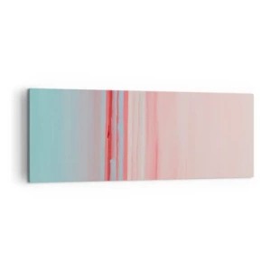 Vászonkép - Absztrakció hajnalban - 140x50 cm