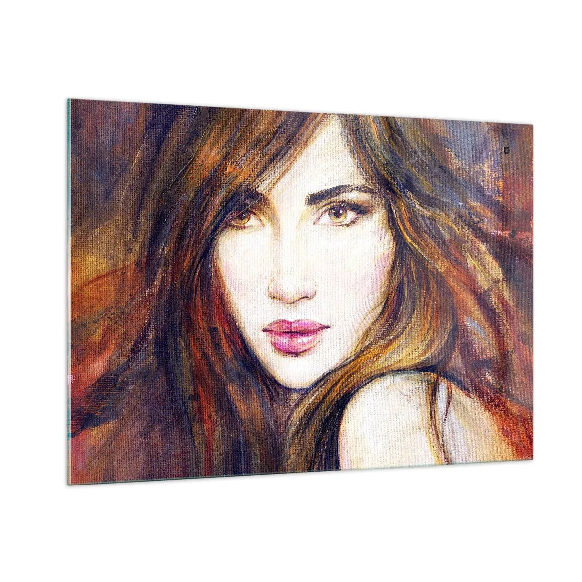 Üveg kép - Egy fillért a gondolataidért - 100x70 cm