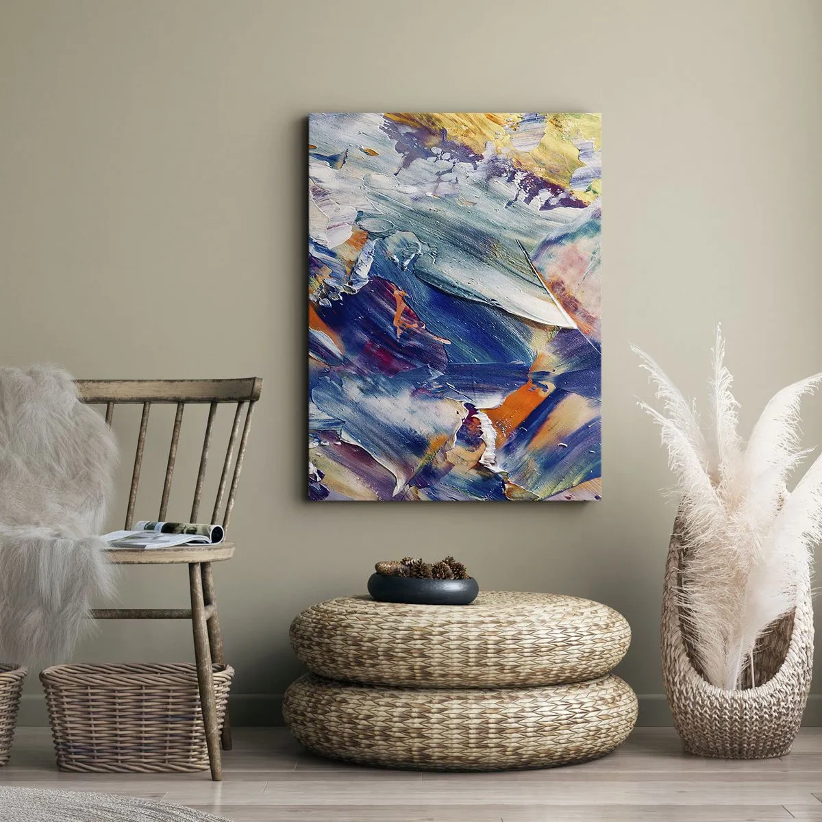 Vászonkép - Színkavalkád - 50x70 cm