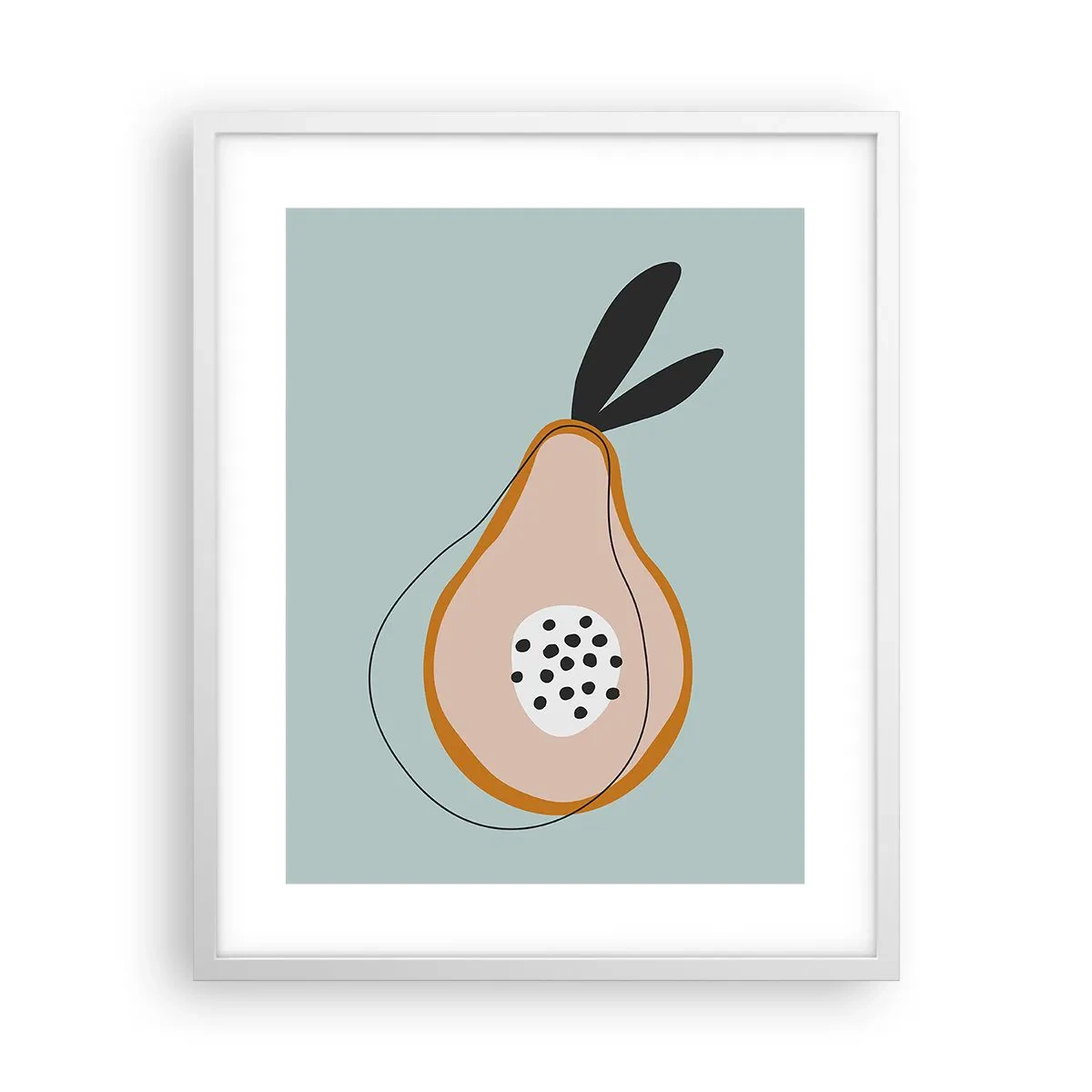 Poszter fekete keretben - Behatolás a dolgok természetébe - 40x50 cm