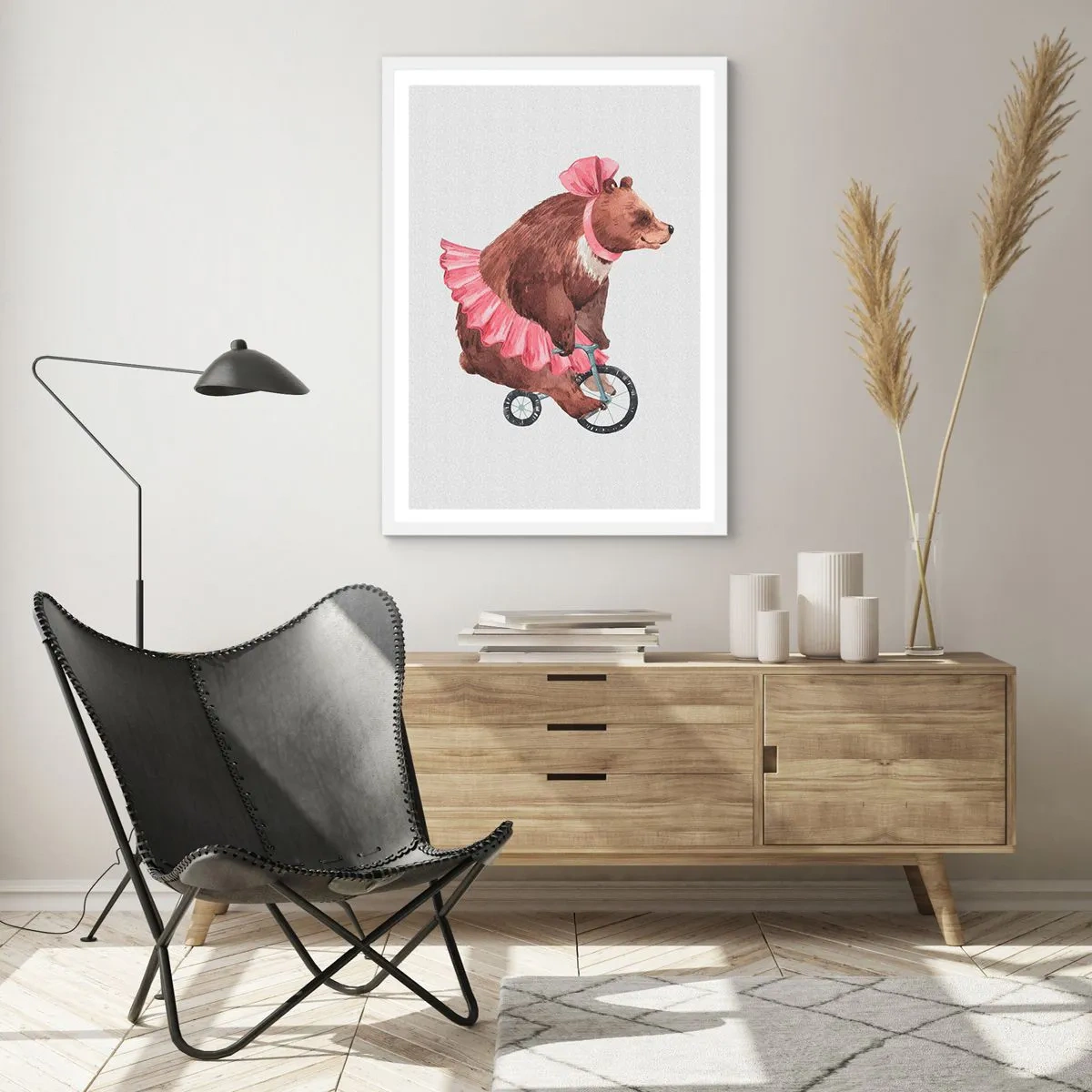 Poszter fekete keretben - Micsoda cirkusz! - 40x50 cm