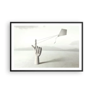 Poszter fehér keretben - Erőpróba - 91x61 cm