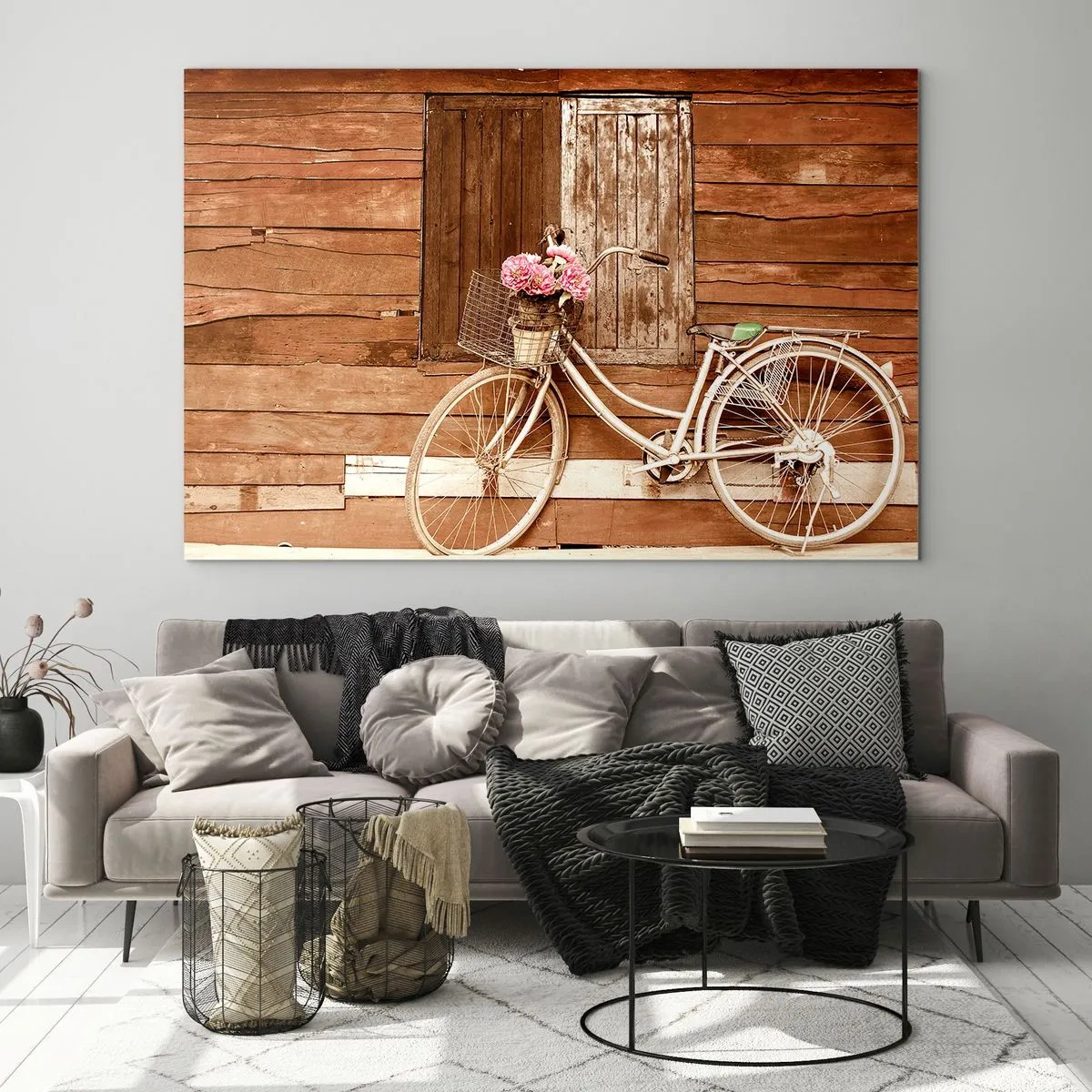 Üveg kép - Rögtön visszajövök - 70x50cm - Mindjárt jövök - Modern fali dekoráció nappalihoz és hálószobához ARTTOR