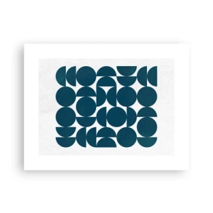 Poszter - Körök és félkörök - 40x30 cm