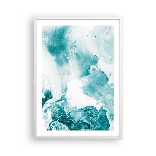 Poszter fekete keretben - Kék holtágai - 50x70 cm