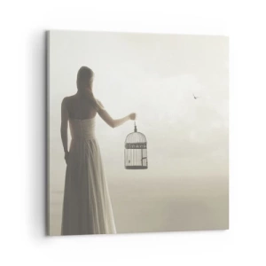 Vászonkép - Légy szabad - 60x60 cm