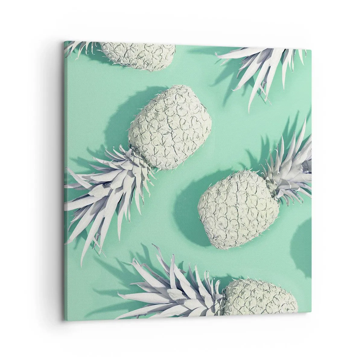 Vászonkép - jól megy a mentával - 50x50 cm