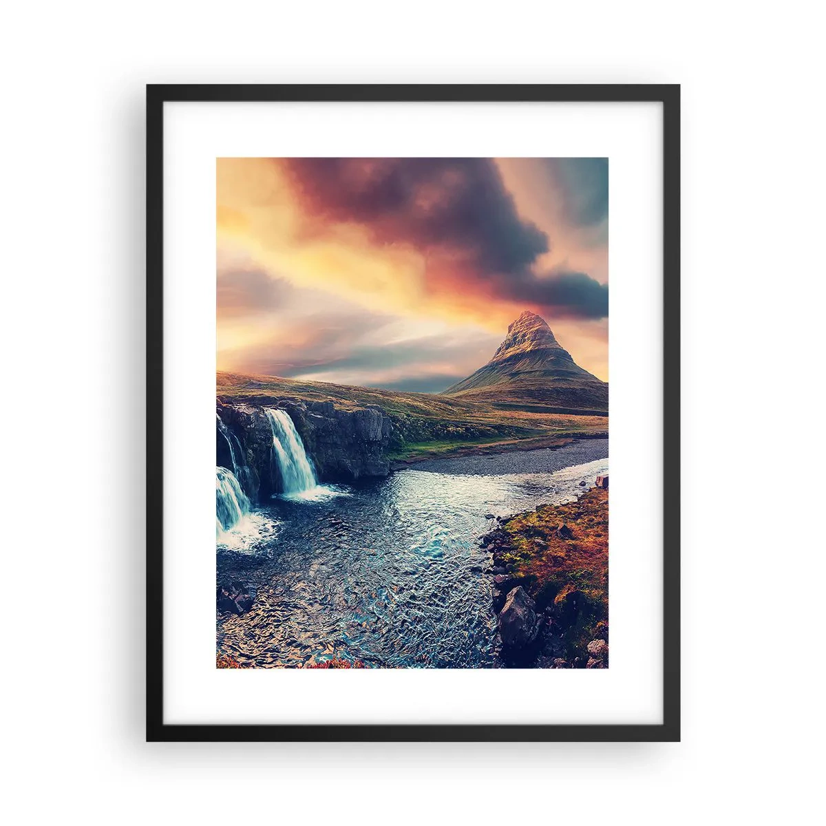 Poszter fehér keretben - A természet fenségében - 40x50 cm