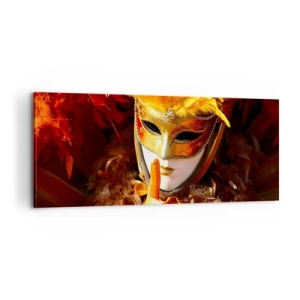 Vászonkép - A rejtély a játék része - 100x40 cm